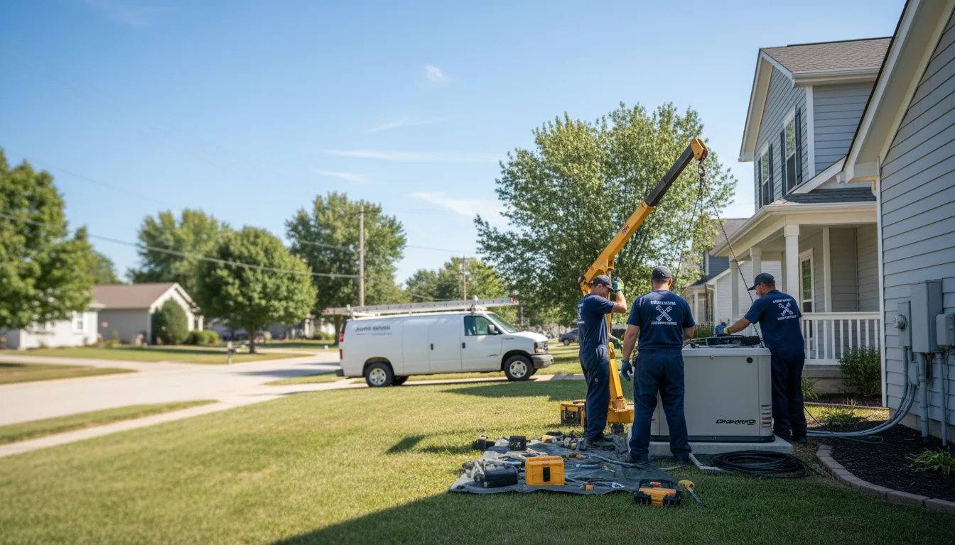 Generator Installation in Aurora, IL near me